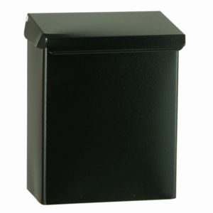 sort postkasse bocha svart