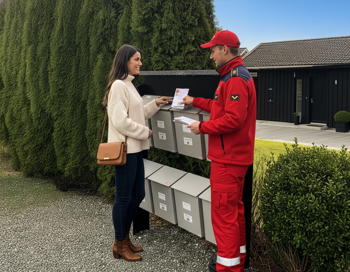 postkassestativ 8 postkasser tomaks